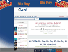 Tablet Screenshot of dvdland.it